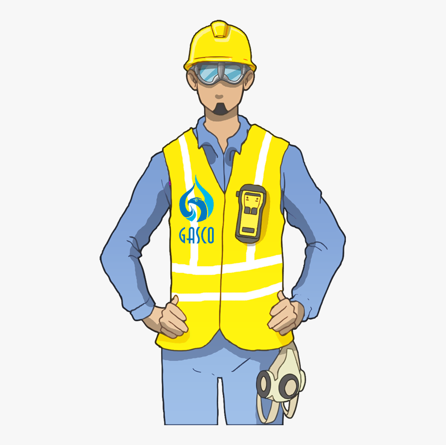 Construction Worker, Transparent Clipart