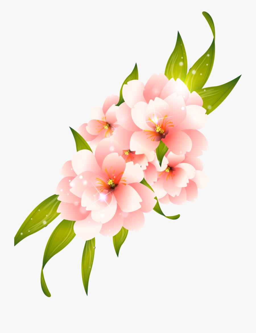 Flower Lilium Clip Art - Flower Vector Png, Transparent Clipart