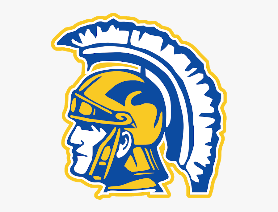 2018 Trojan Logo - Highland High School Logo Indiana, Transparent Clipart