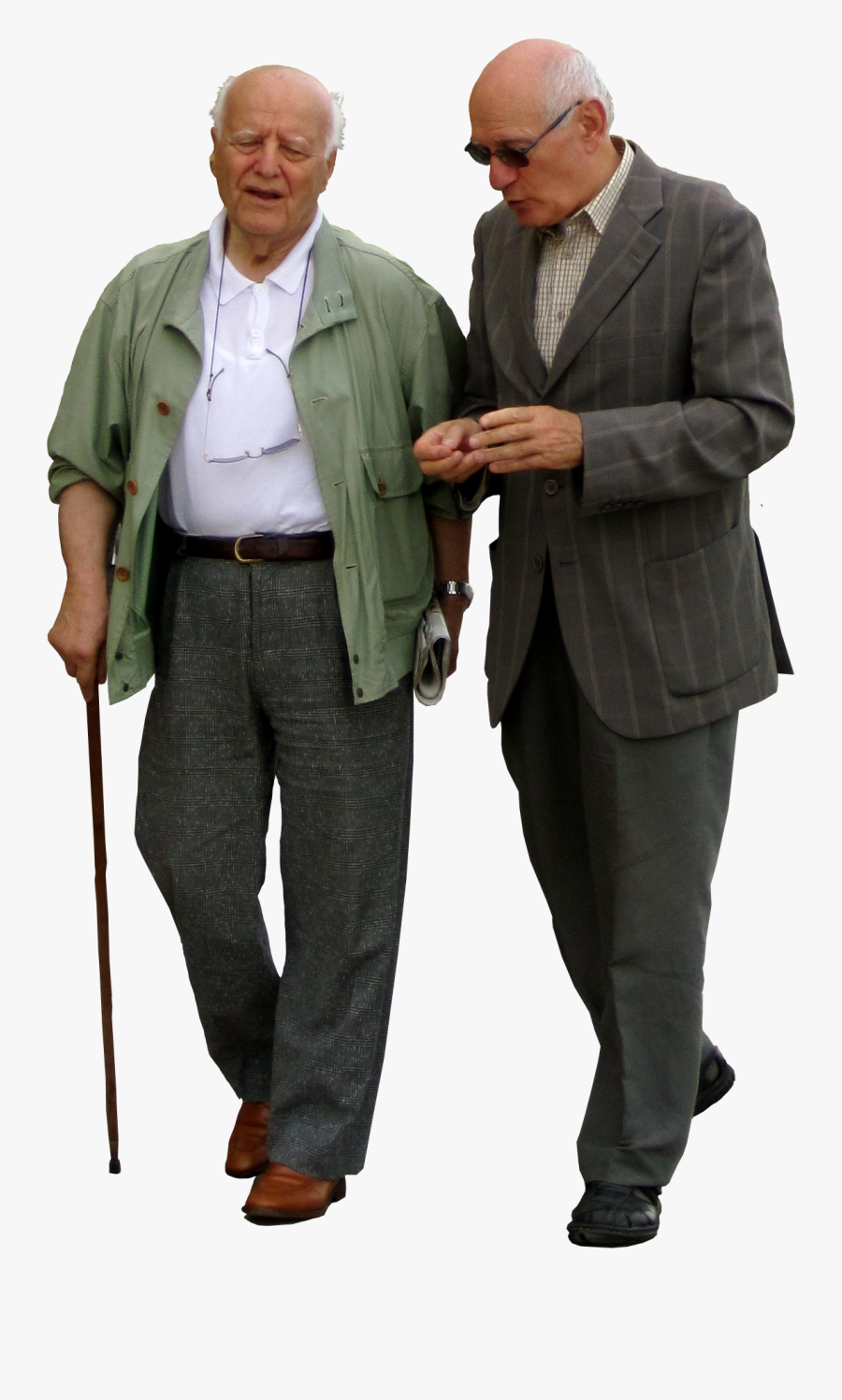 Transparent Two People Talking On The Phone Clipart - People Walking Png Front, Transparent Clipart