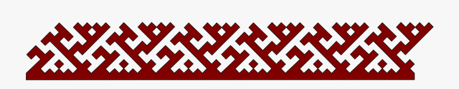 Islamic Pattern Border Png, Transparent Clipart