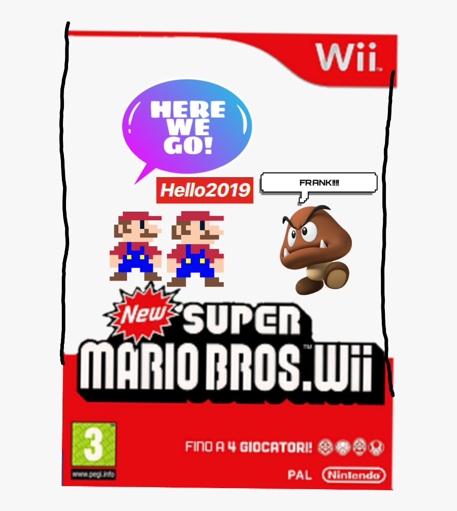 #freetoedit #fix #-goomba #mario #oink - New Super Mario Bros Wii Uk, Transparent Clipart