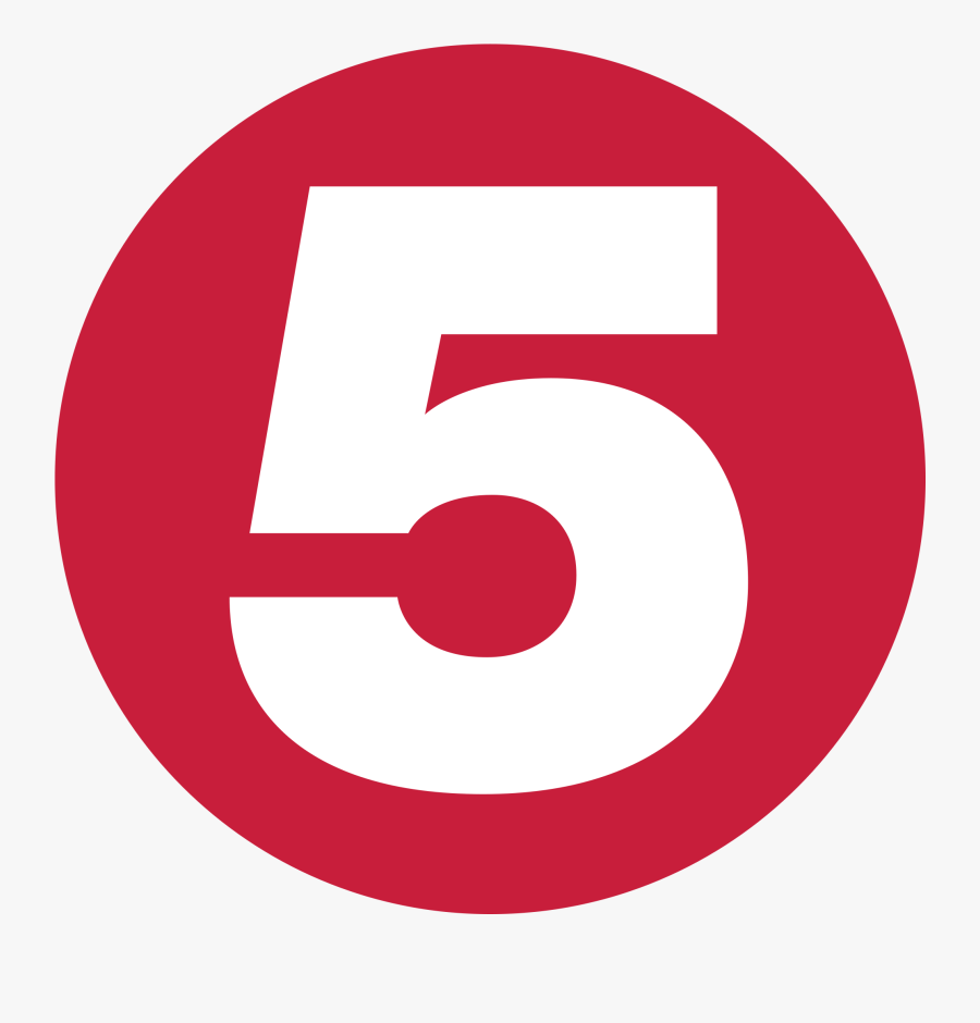 Channel 5 Logo, Transparent Clipart