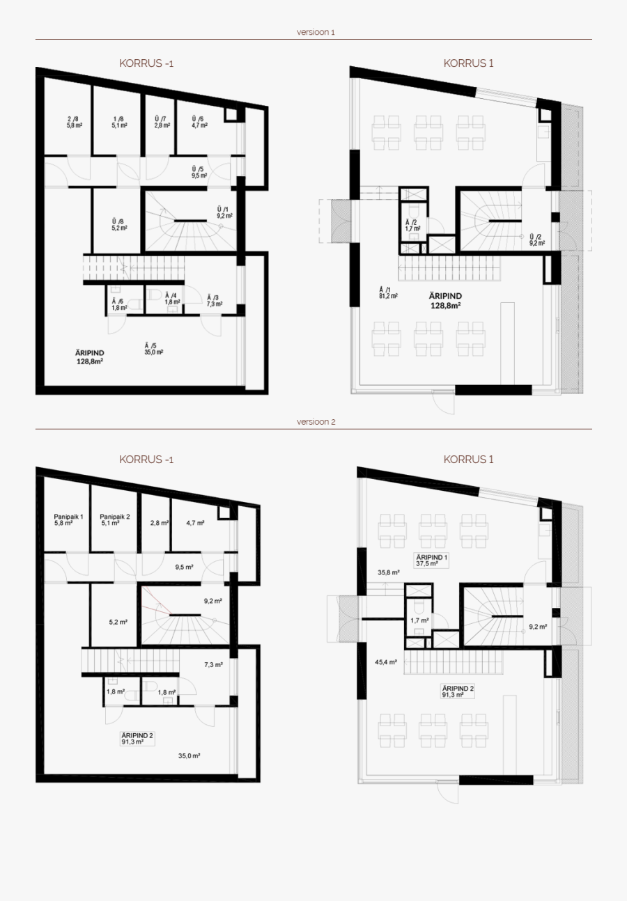 Presentation Drawing Apartment - Floor Plan, Transparent Clipart