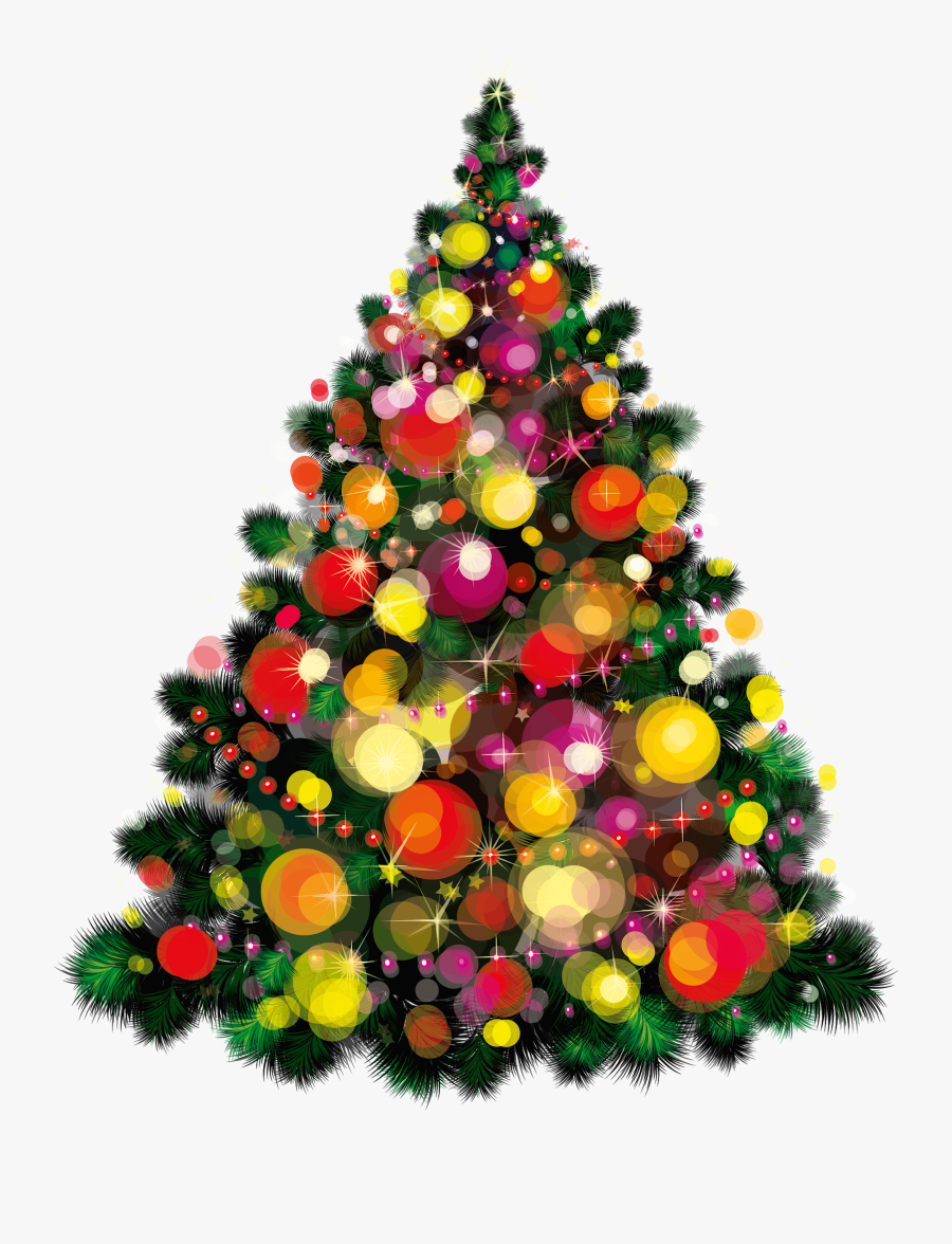 High Resolution Christmas Tree, Transparent Clipart