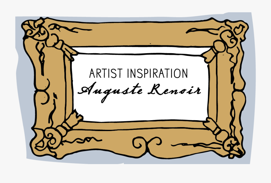 Auguste Renoir - Cartoon, Transparent Clipart