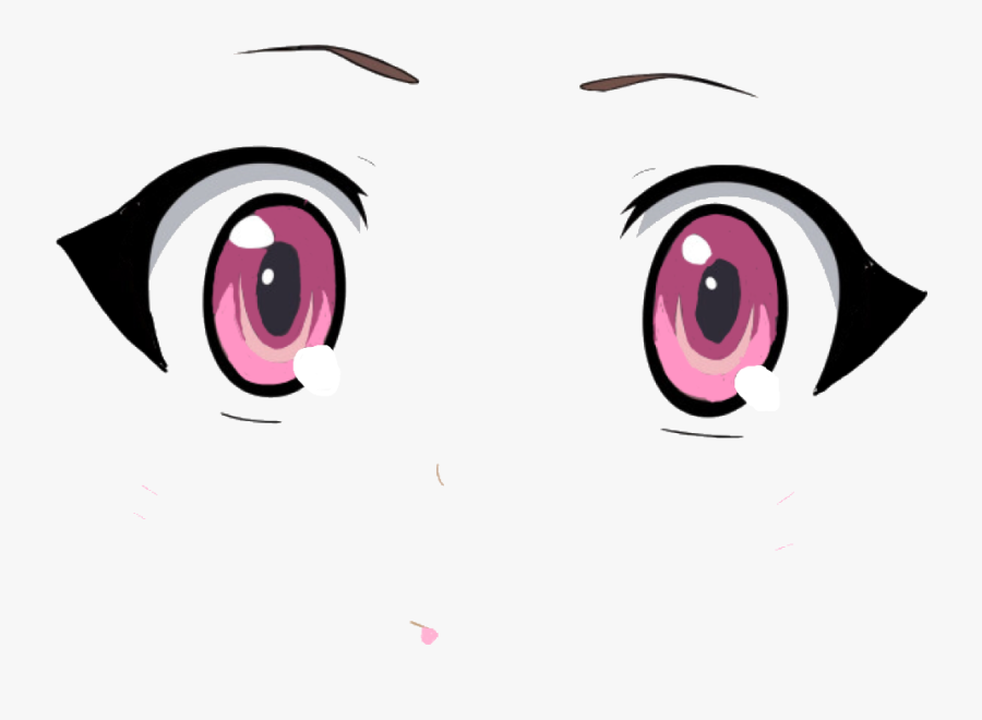 #anime #eyes #animeeyes #pinkeyes #cutesticker #sticker - Anime Eyes ...