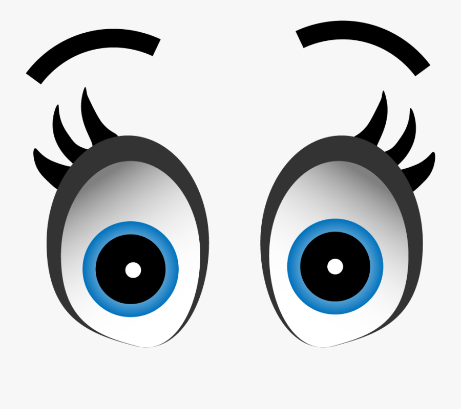 11 Expression Cartoon Eyes With Transparent Background - Cartoon Eyes Transparent Background, Transparent Clipart