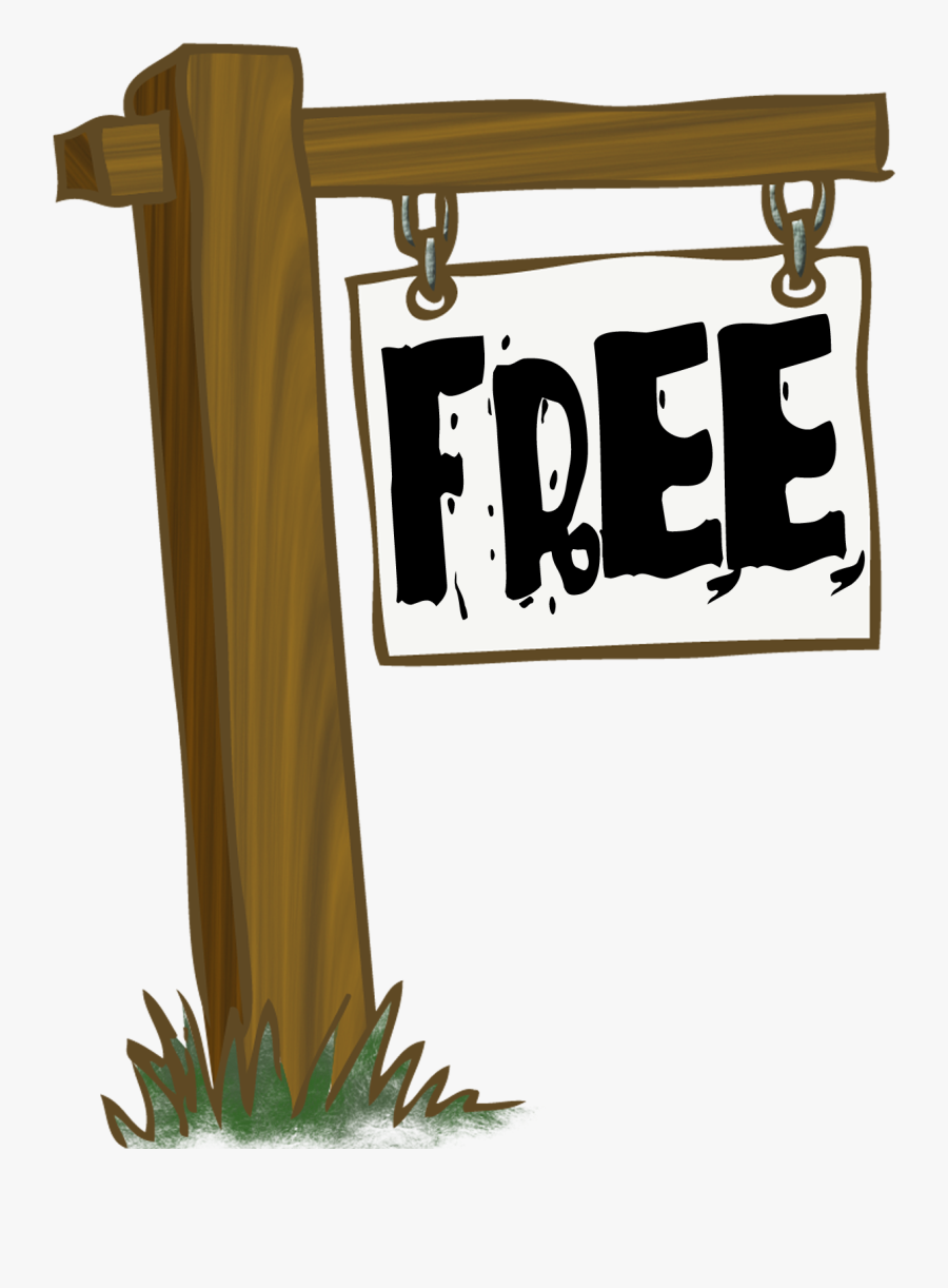 Sign That Says Free , Free Transparent Clipart - ClipartKey