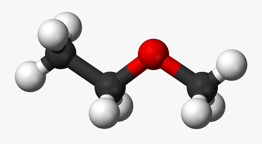 That Is, Each Of The Three Substances Is Made Up Of - Ethyl Methyl Ether 3d, Transparent Clipart
