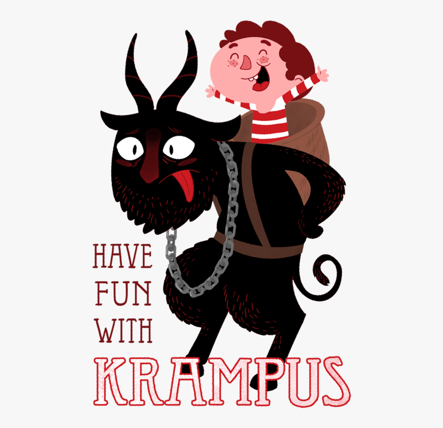 Teefury Have Fun With Krampus, Transparent Clipart