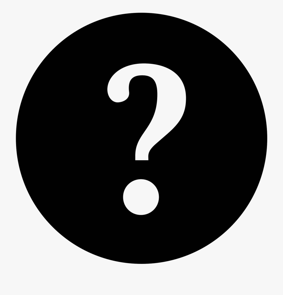 Question Mark Icon Png Transparent - Asking Questions Icon Png, Transparent Clipart