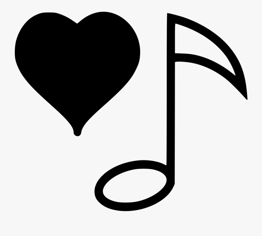 Music Heart - Heart, Transparent Clipart