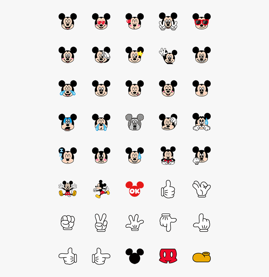 Mickey Mouse, Transparent Clipart