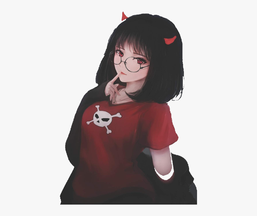 Anime Girl Cute Devil - Beautiful Anime Girl Cute, Transparent Clipart