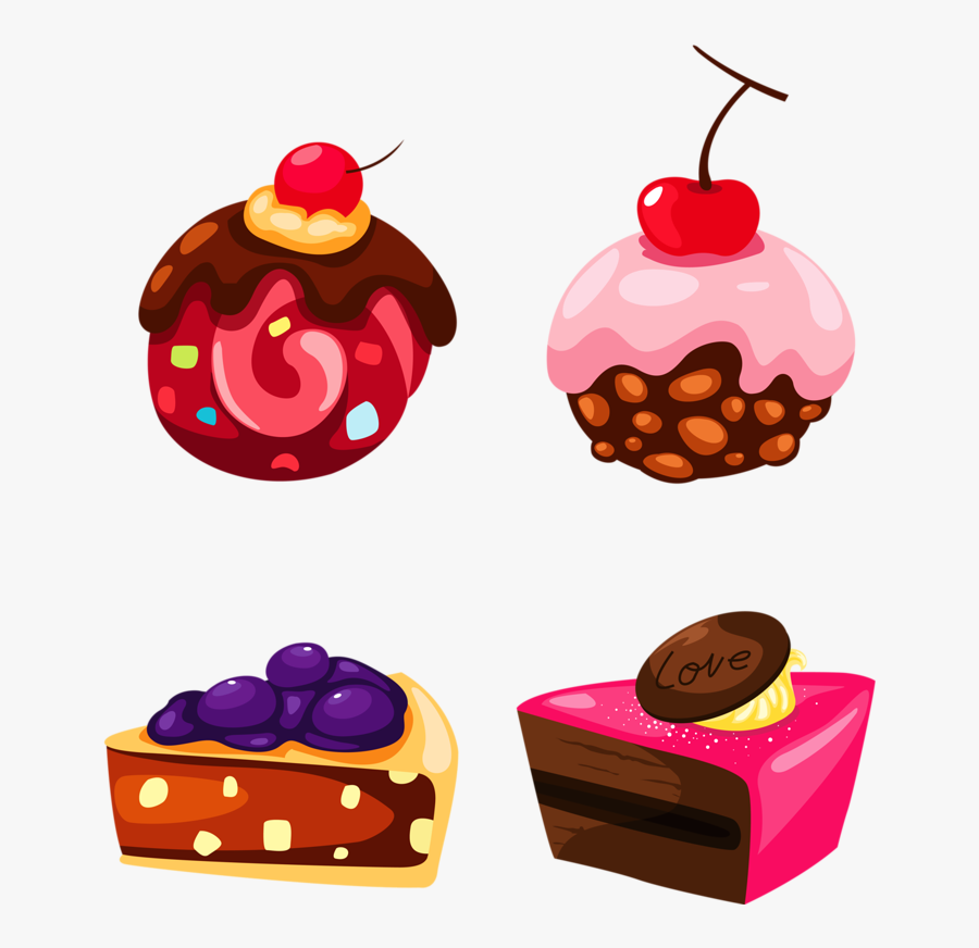 Cake, Transparent Clipart