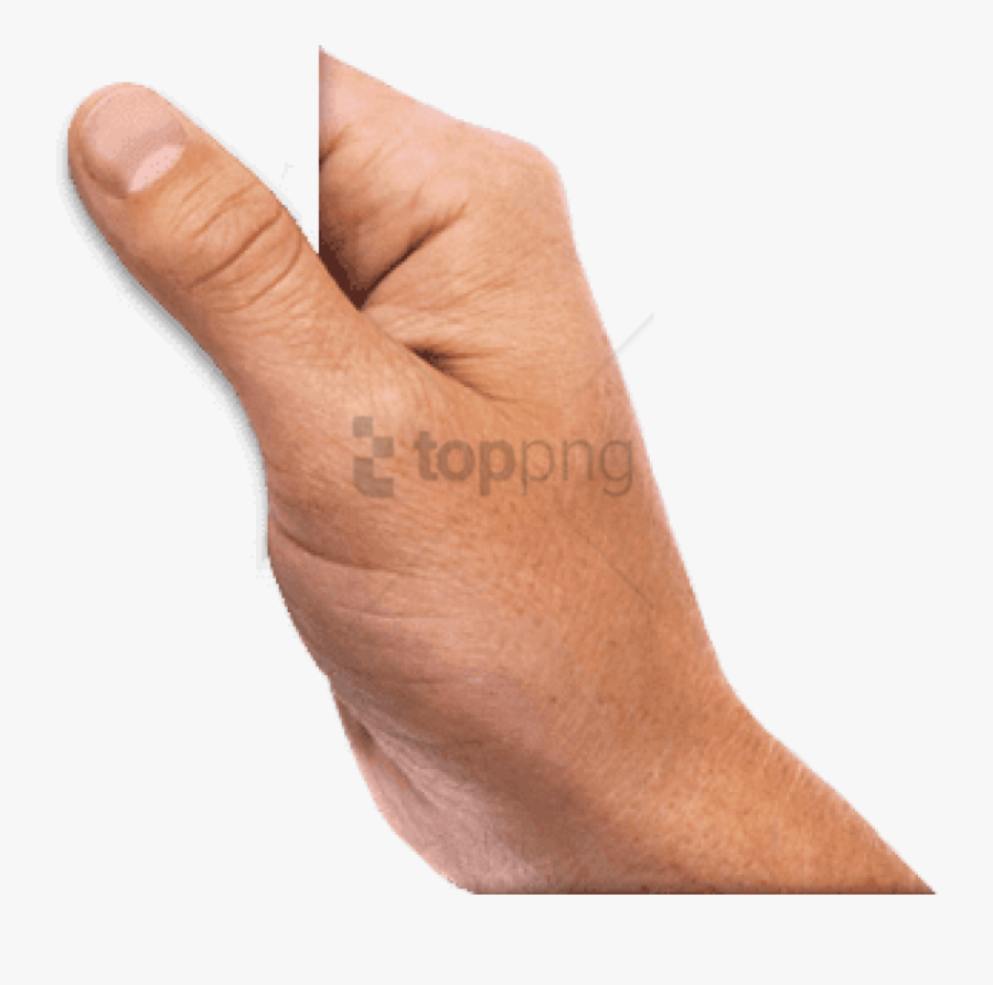 Hand Holding Something Png, Transparent Clipart