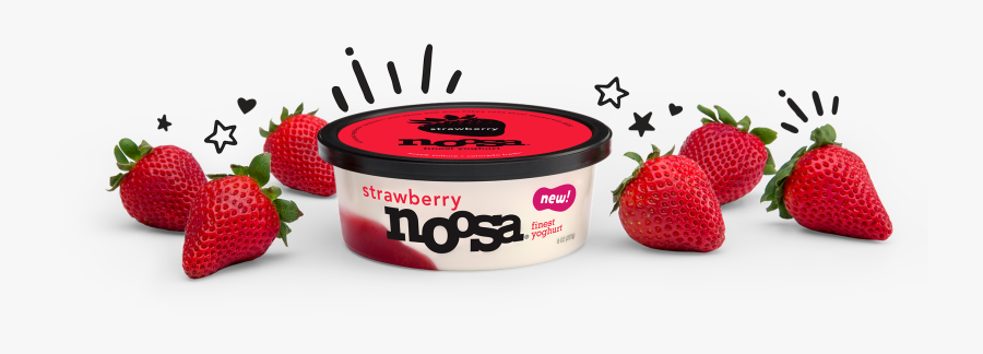 Noosa Yogurt Strawberry, Transparent Clipart