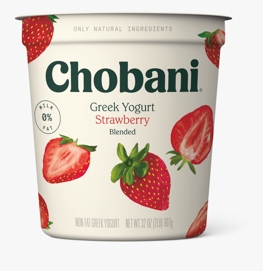 Chobani Vanilla Yogurt, Transparent Clipart