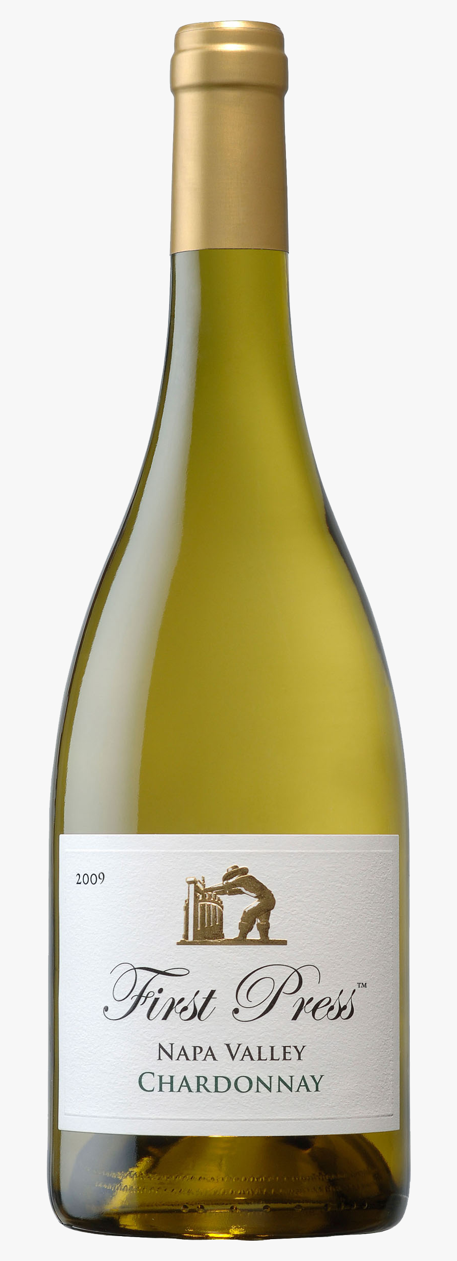 White Wine Bottle Png - Mcguigan Bin 9000 Semillon 2018, Transparent Clipart