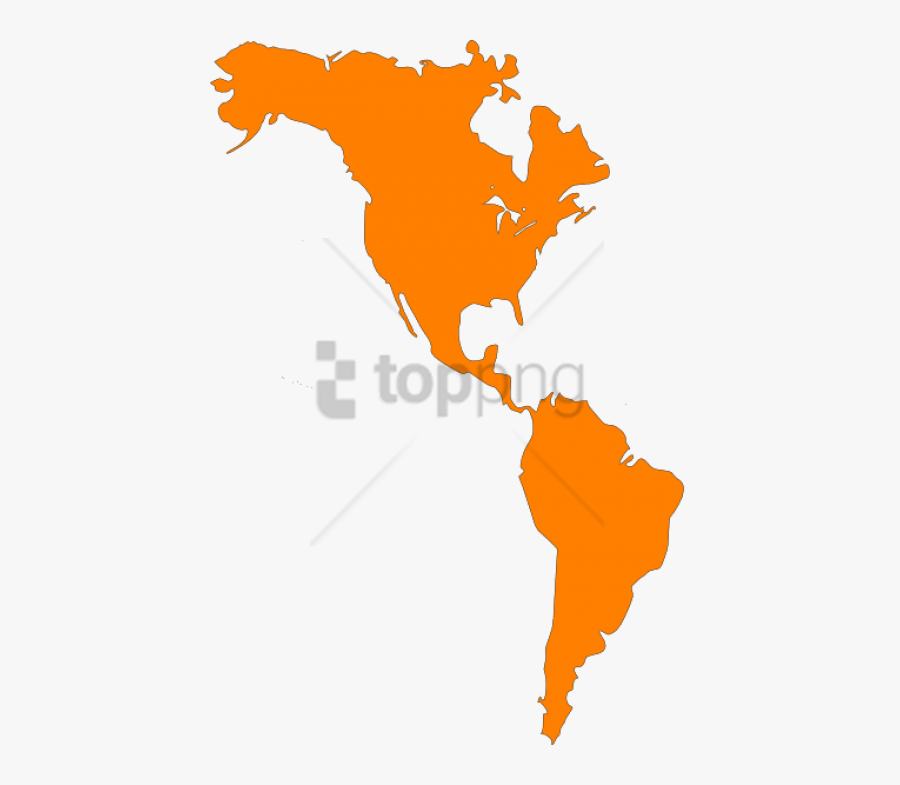 Free Png North And South America Map Png Image With North