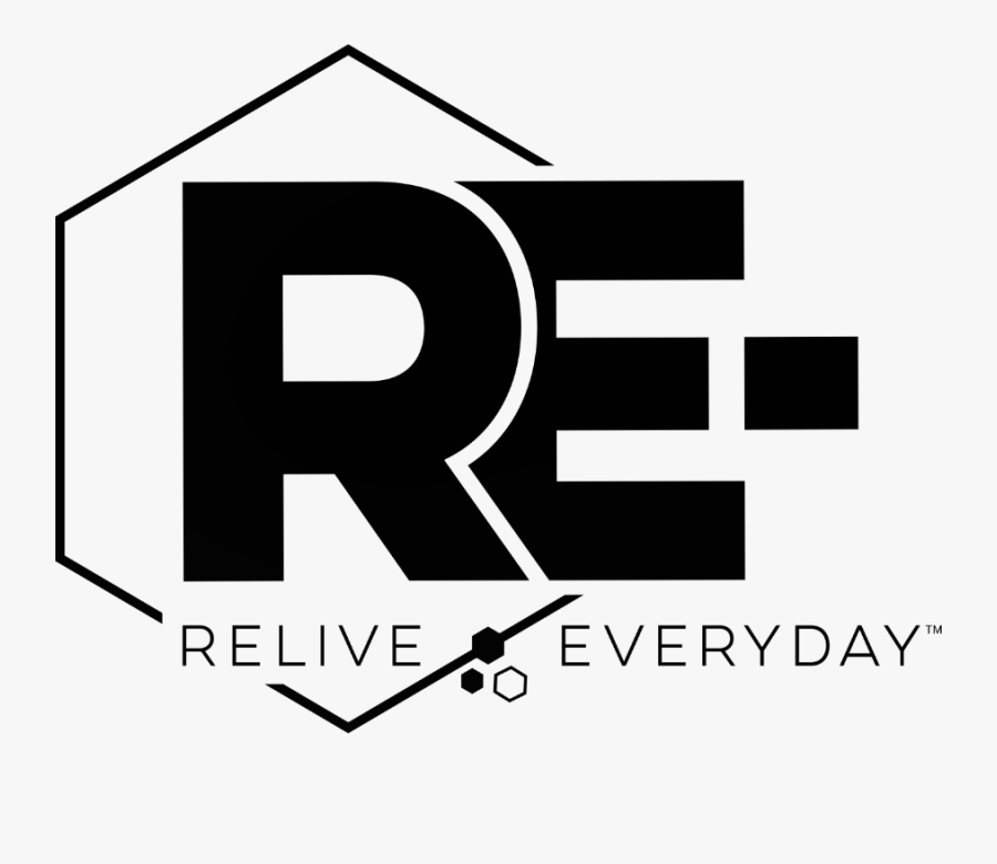 Relive Everyday, Transparent Clipart