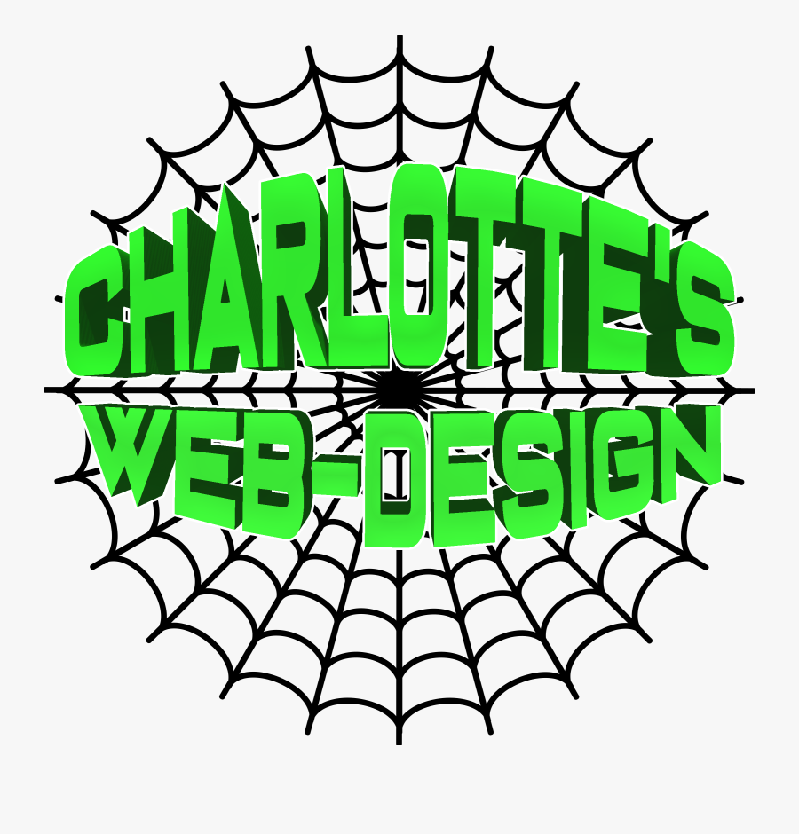 Charlotte"s Web Design - Spider Web Png Transparent Background, Transparent Clipart