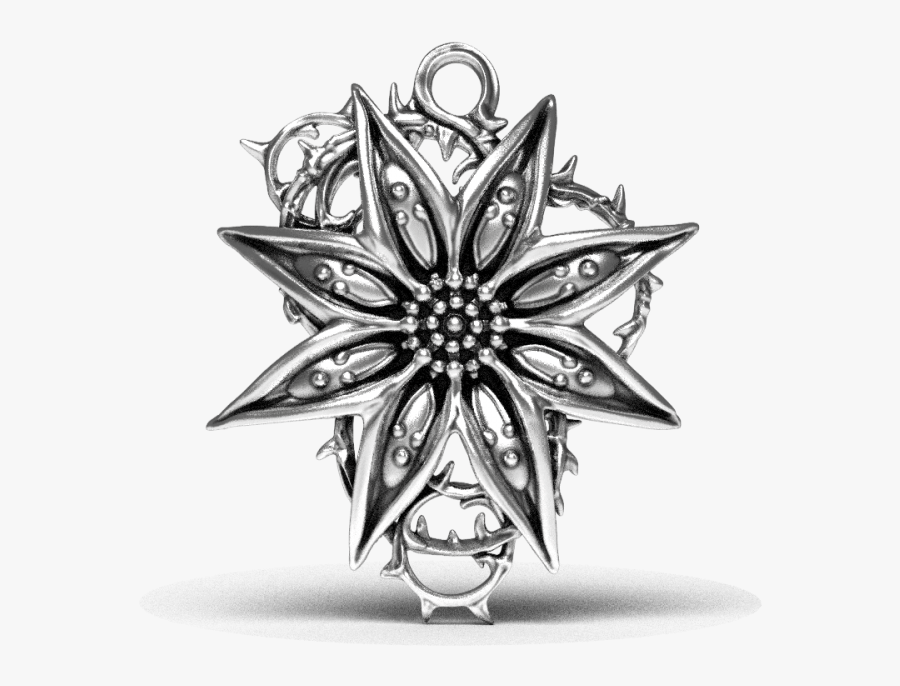 Thorncrown - Cross - Pendant, Transparent Clipart