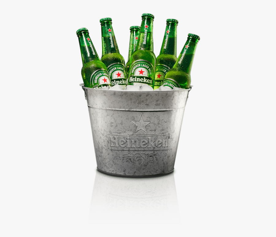 Bucket - Heineken Beer Bucket Png, Transparent Clipart