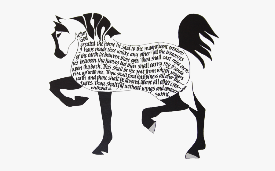 Horse Quotes Transparent Background, Transparent Clipart