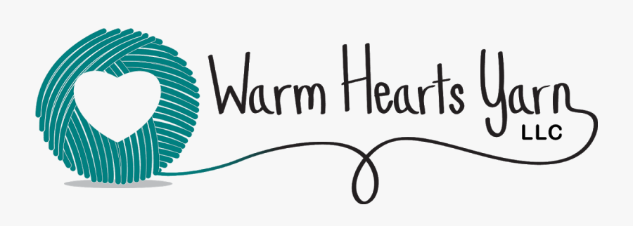 Warm Hearts Yarn - Calligraphy, Transparent Clipart