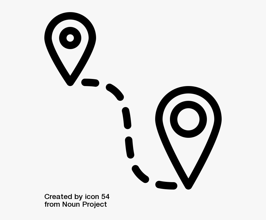 Distance Icon Png, Transparent Clipart