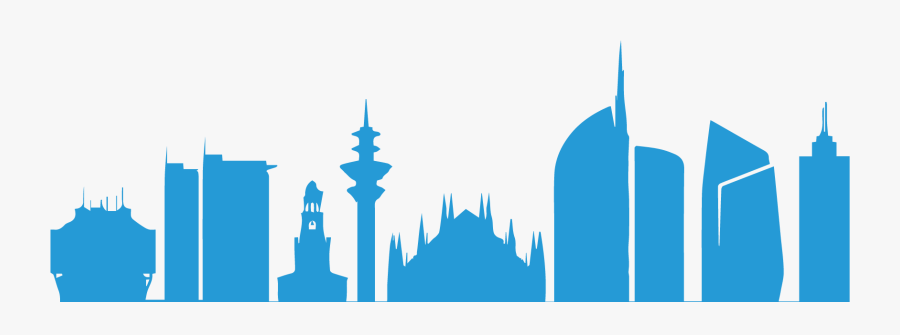 High Quality It Consultant Services And Training For - Milan Skyline Silhouette Png, Transparent Clipart