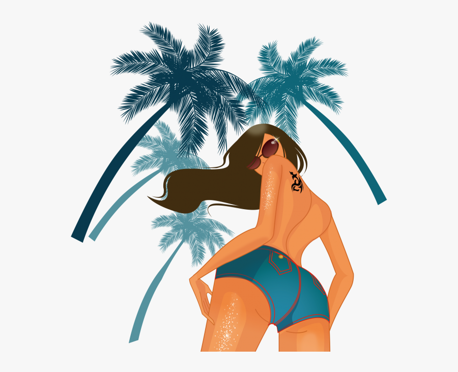 Girl On The Beach Png - Kids Beach Club, Transparent Clipart