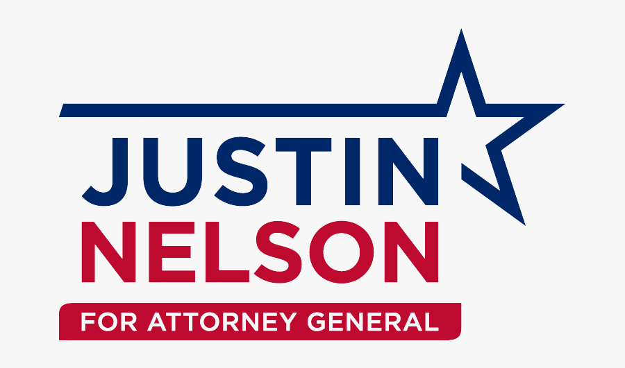 Justin Nelson For Attorney General Logo - Justin Nelson For Attorney General, Transparent Clipart