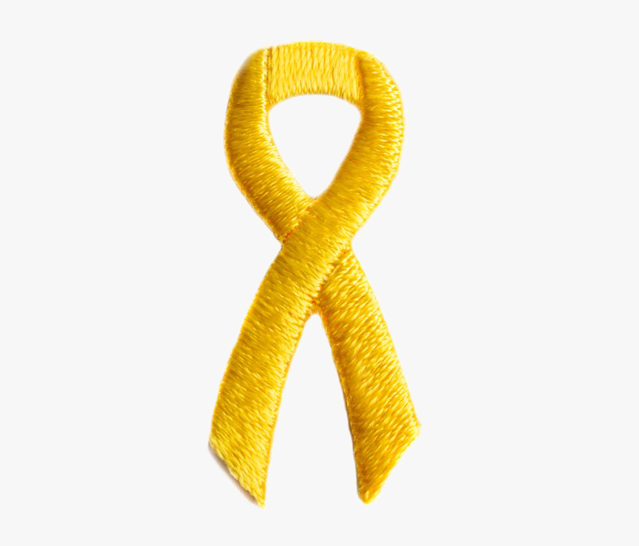 Yellow Ribbon Background Png - Gold, Transparent Clipart