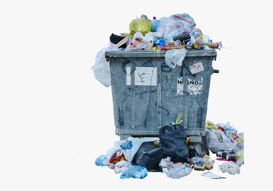 Waste Container, Garbage, Garbage Heap, Waste - Bad Disposal, Transparent Clipart
