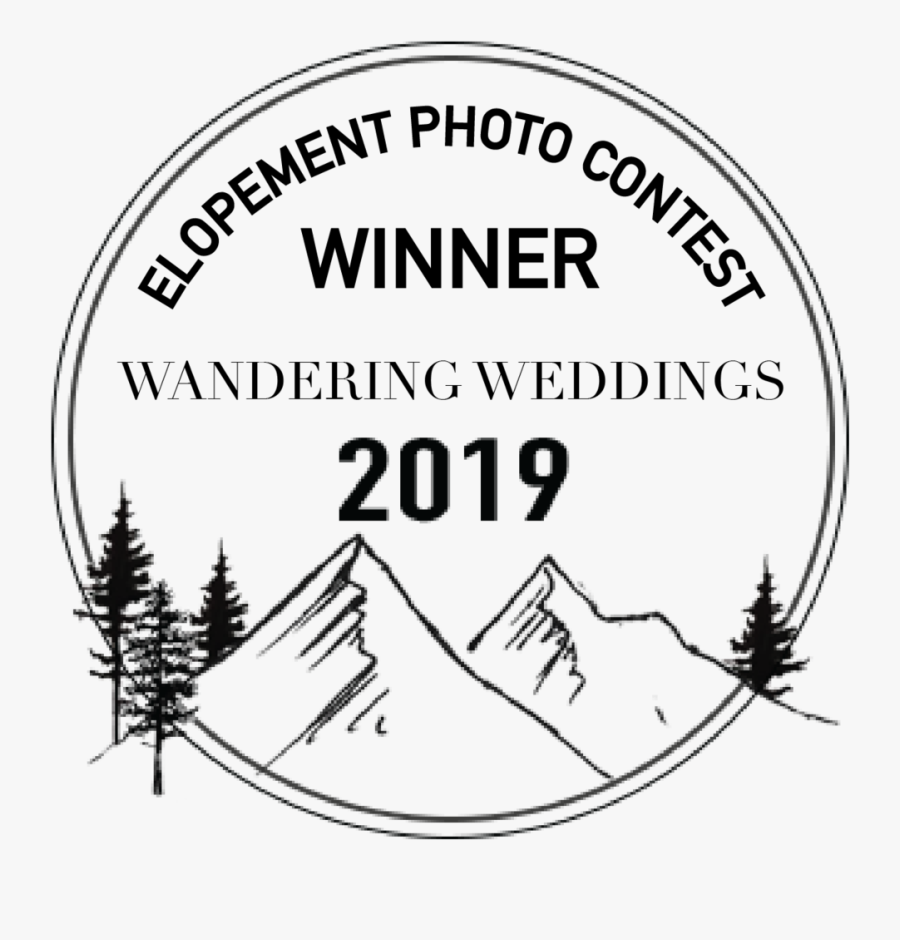 Photo Contest Winner Badge Wandering Weddings - Vanitytrove, Transparent Clipart