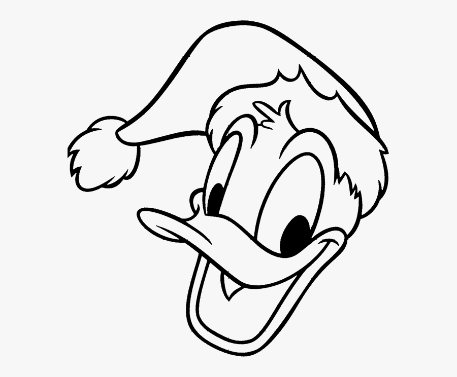 Donald Duck Christmas Drawing , Free Transparent Clipart ClipartKey