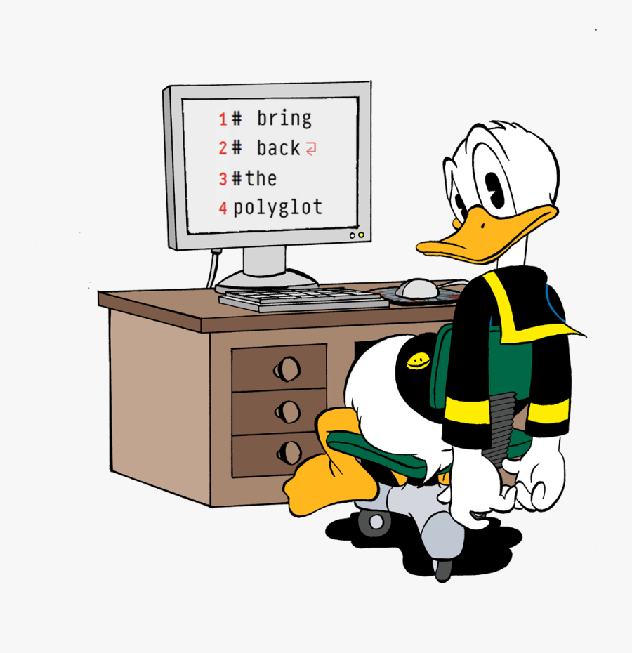 Donald Duck Avatar - Donald Duck Computer, Transparent Clipart