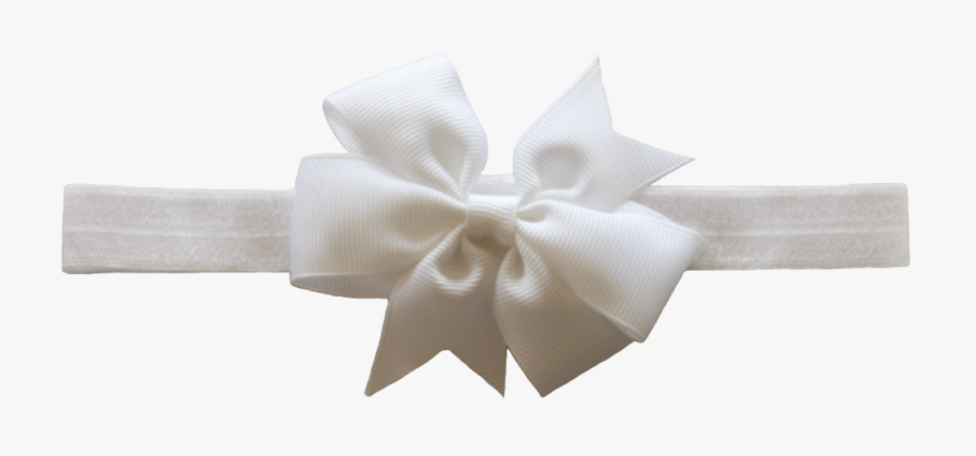 Transparent White Ribbon Bow Png - Gift Wrapping, Transparent Clipart