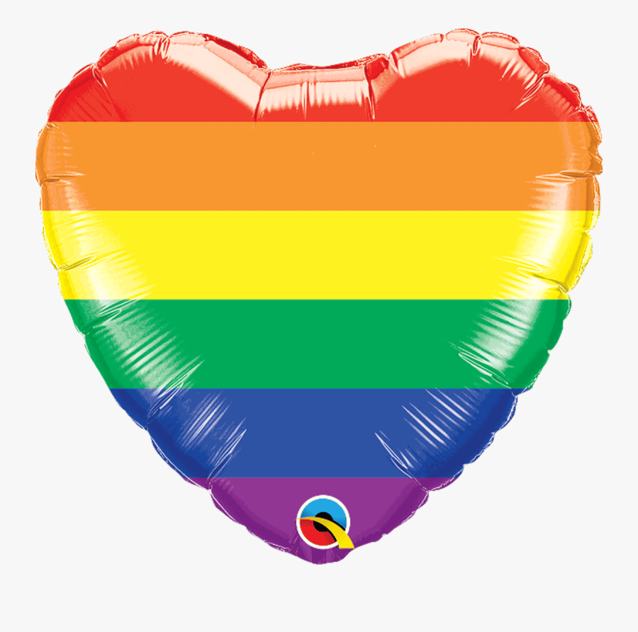 Rainbow Love Hearts, Transparent Clipart