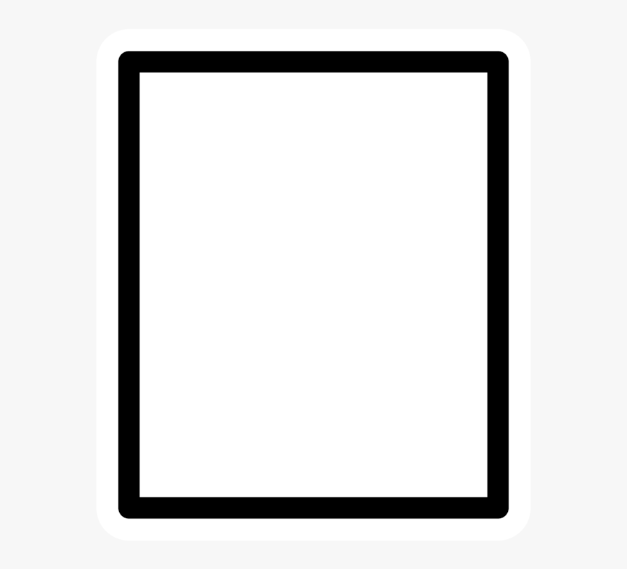 Picture Frame,square,area - Symmetry, Transparent Clipart