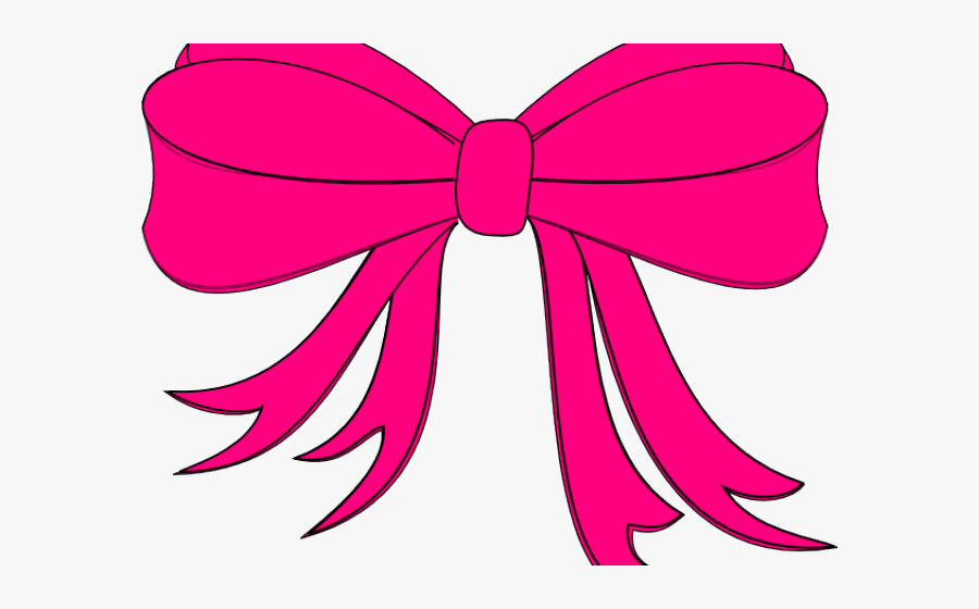 Ribbon Clipart Pink - Girls Bow Clip Art , Free Transparent Clipart 