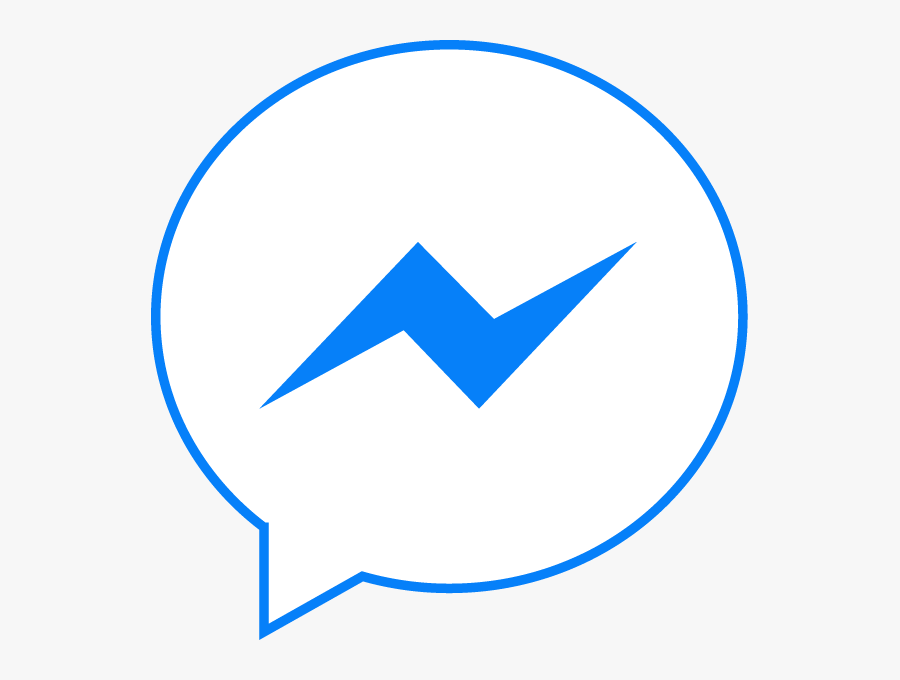 Transparent Messenger Clipart - Live Chat With Facebook Messenger, Transparent Clipart