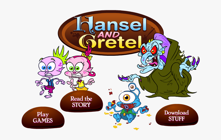 Hansel And Gretel - Cartoon, Transparent Clipart