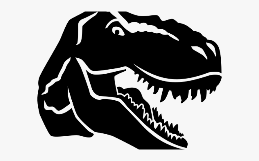 Dinosaur Clipart Skull - T Rex Face Clipart, Transparent Clipart