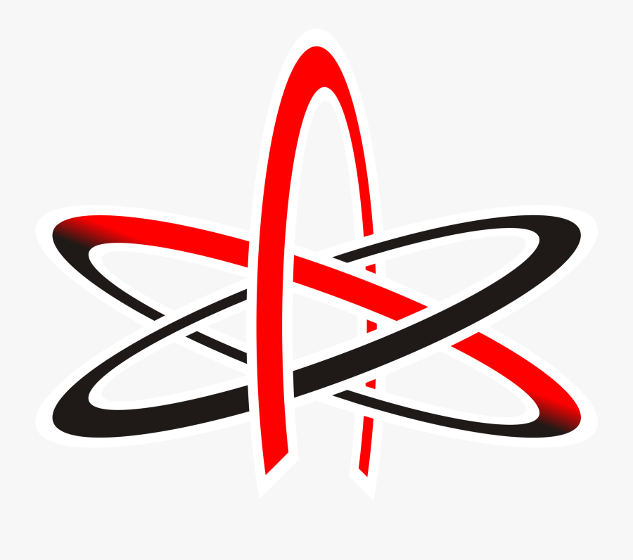 Atom Black And White Clip Art - Atheist Atom, Transparent Clipart