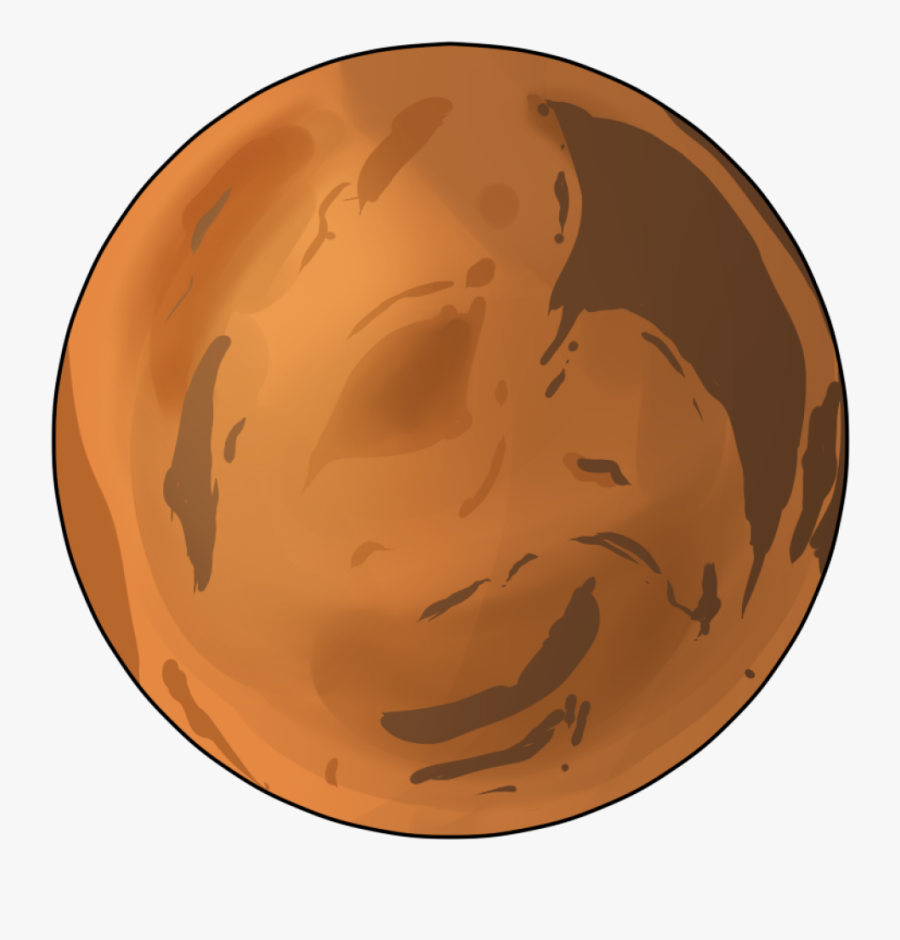 Mars Planet Clipart Png, Transparent Clipart