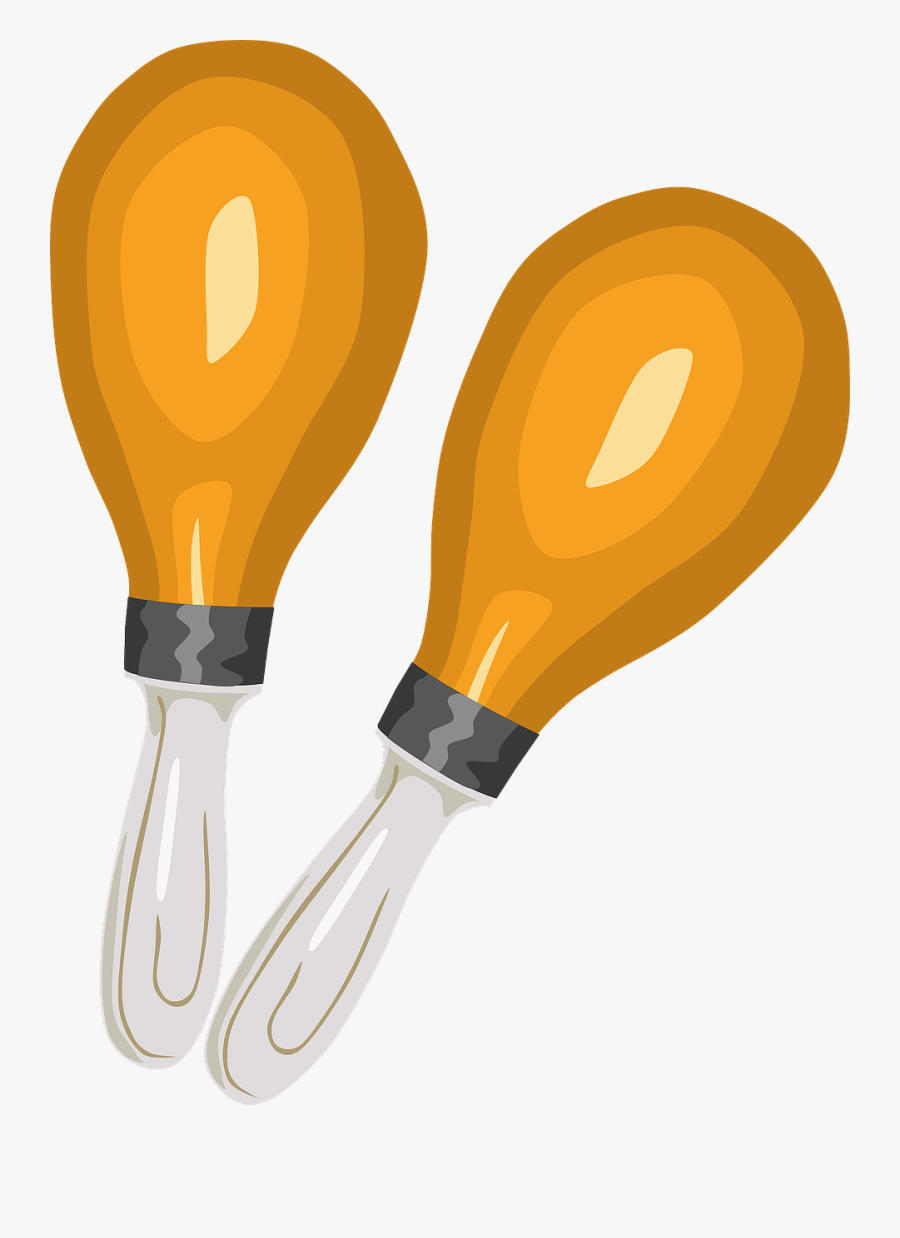 Maracas Clip Art, Transparent Clipart